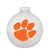 Clemson Tigers Blown Glass Sparkle Ornament - Sports Team Accessories