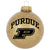 Purdue Boilermakers Blown Glass Sparkle Ornament - Sports Team Accessories