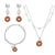 FTH Texas Longhorns Logo Jewelry Combo (Bracelet, Necklace, Earrings)