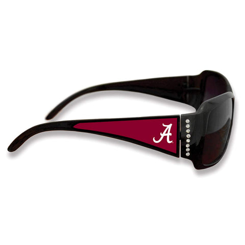 FTH Alabama Crimson Tide Black Ladies Fashion Sunglasses Arm Logo 