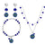 FTH Florida Gators Logo Jewelry Combo (Bracelet, Necklace, Earrings)