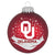 Oklahoma Sooners Blown Glass Ornament Holiday Ornaments