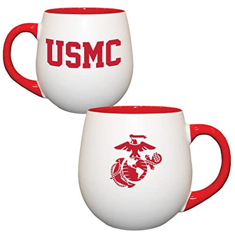 US Marines 18oz Ceramic Welcome Mug Sports Fan Accessories