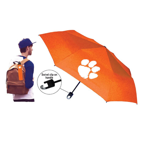 Clemson Tigers Storm Clip Umbrella Umbrellas