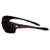 Texas A&M Aggies Black Sports Elite Style Sunglasses with Logo on the Corners 