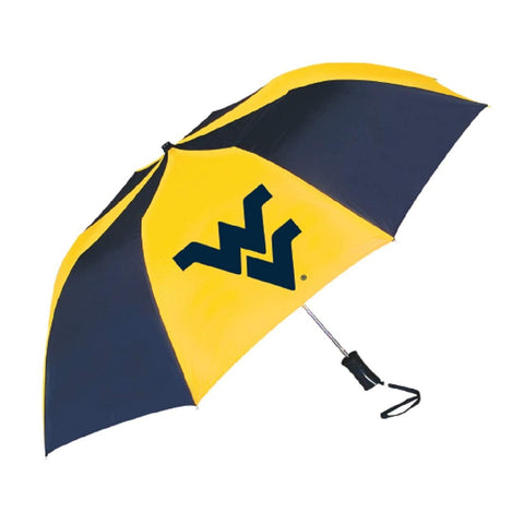 West Virginia Mountaineers Sporty Two-Tone Umbrella Umbrellas