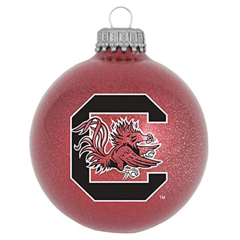 South Carolina Gamecocks Glass Ornament Holiday Ornaments