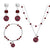 FTH South Carolina Gamecocks Logo Jewelry Combo (Bracelet, Necklace, Earrings)